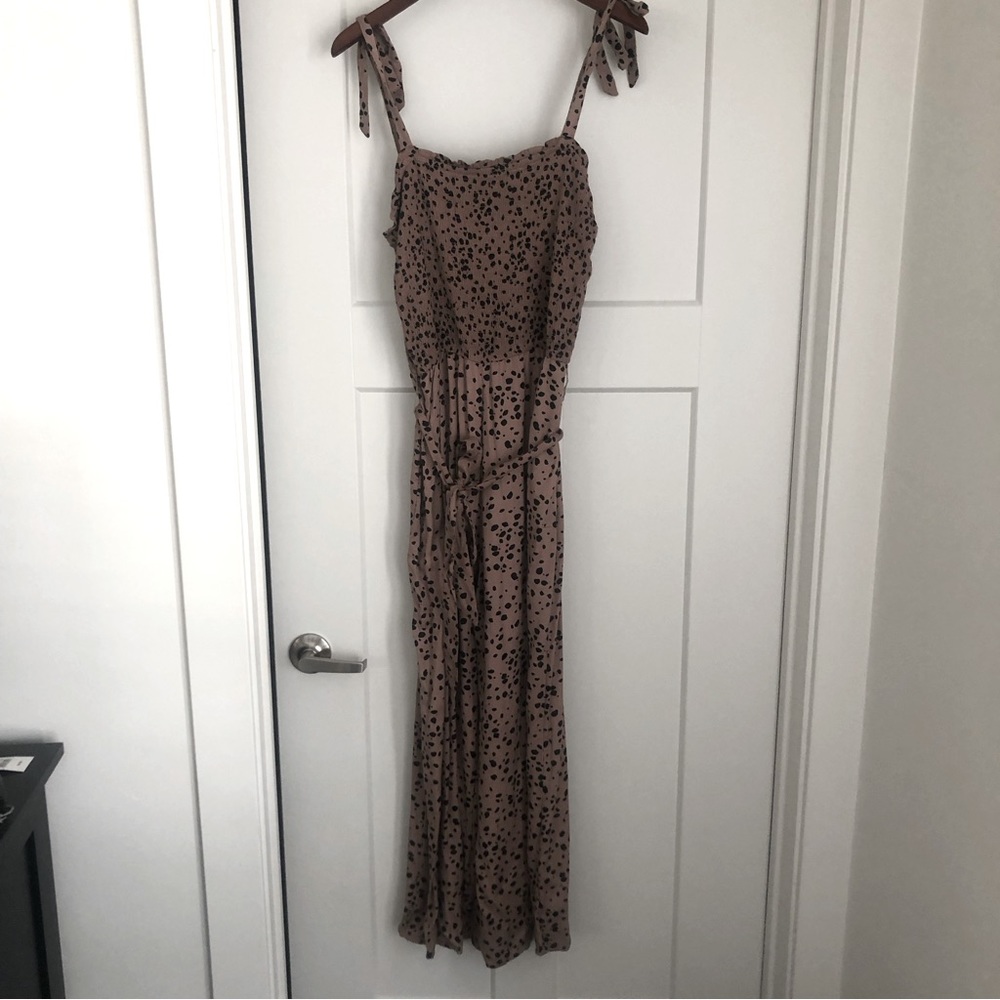 Abercrombie dotted jumpsuit